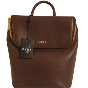 NEW with tag DKNY Brown Backpack